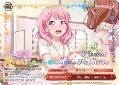 The One I Admire Alternate Art Promo BD/W54-E067PR PR BanG Dream! Girls Band Party! Card