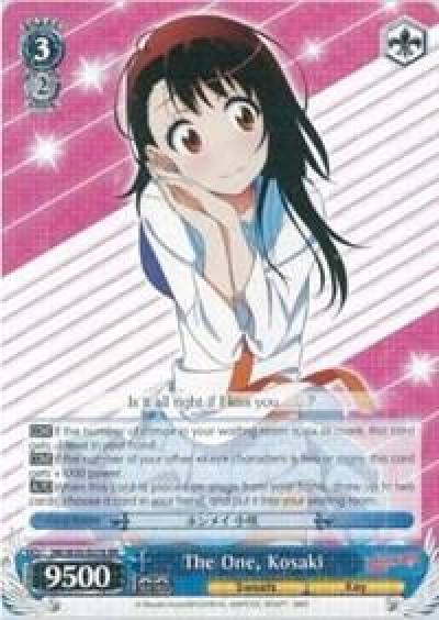 The One Kosaki NK/W30-E076 RR NISEKOI -False Love- Card