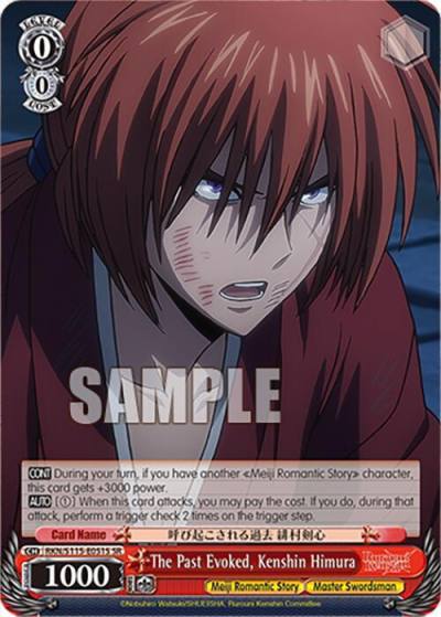 The Past Evoked Kenshin Himura SR RKN/S115-E051S SR Rurouni Kenshin Card