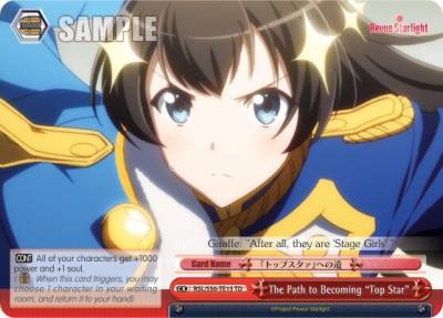 The Path to Becoming Top Star RSL/S56-TE15 TD Revue Starlight Card