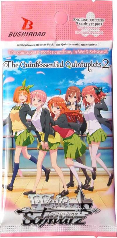 The Quintessential Quintuplets 2 Booster Pack The Quintessential Quintuplets 2 Card