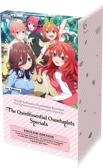 The Quintessential Quintuplets Specials Premium Booster Box  The Quintessential Quintuplets Specials Premium Booster Card