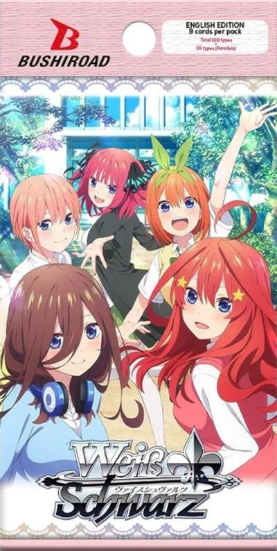 The Quintessential Quintuplets Specials Premium Booster Pack  The Quintessential Quintuplets Specials Premium Booster Card