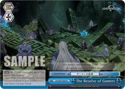 The Resolve of Gamers LH/SP02-E08 PS LOG HORIZON Power Up Set Card