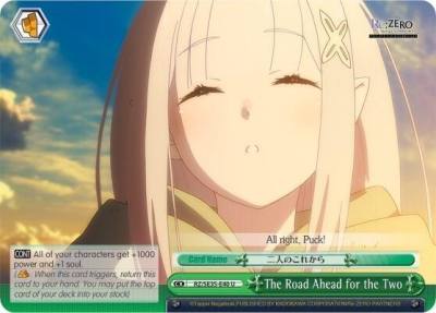 The Road Ahead for the Two Parallel Foil RZ/SE35-E40 U Re:ZERO: The Frozen Bond Card