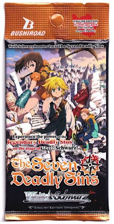 The Seven Deadly Sins Booster Pack The Seven Deadly Sins Card