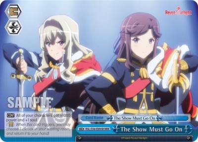 The Show Must Go On RRR RSL/S56-E095R RRR Revue Starlight Card
