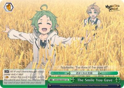 The Smile You Gave MTI/S83-E047 CR Mushoku Tensei: Jobless Reincarnation Card
