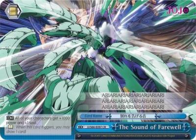 The Sound of Farewell JJ/S66-E097 CR JoJo's Bizarre Adventure: Golden Wind Card
