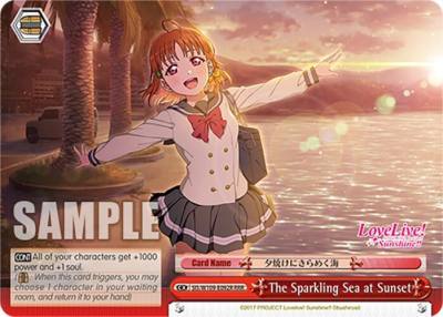 The Sparkling Sea at Sunset RRR SIS/W109-E092R RRR Love Live! School idol festival 2 MIRACLE LIVE! Card