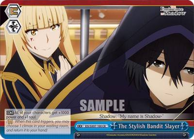 The Stylish Bandit Slayer EIS/SX07-100 The Eminence in Shadow Card