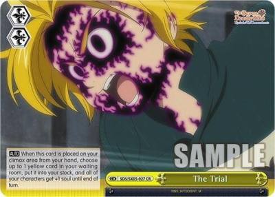 The Trial SDS/SX05-027 CR The Seven Deadly Sins: Revival of The Commandments Card