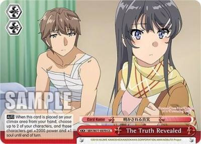 The Truth Revealed SBY/W77-E070 CC Rascal Does Not Dream of a Dreaming Girl Card