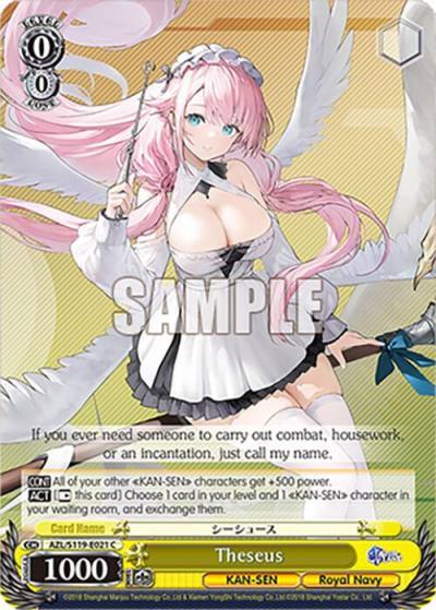 Theseus AZL/S119-E021 C Azur Lane Vol. 2 Card