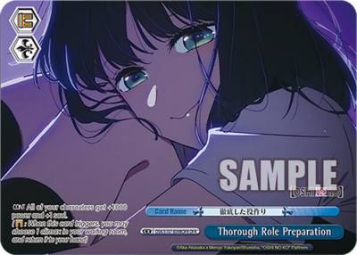 Thorough Role Preparation OFR OSK/S107-E098OFR OFR [OSHI NO KO] Card