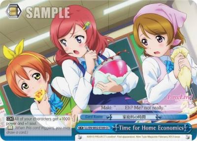 Time for Home Economics LL/EN-W02-E169 CC Love Live! DX Vol.2 Card