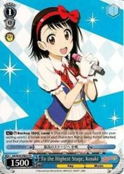 To the Highest Stage Kosaki NK/W30-PE05 PR NISEKOI -False Love- Card