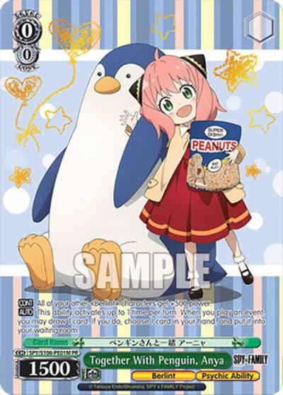 Together With Penguin Anya Meister SPY/S106-PE01M PR SPY x FAMILY Card