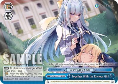 Together With the Envious Girl Ftt/W120-TE21 TD Fujimi Fantasia Bunko Vol.2 Card