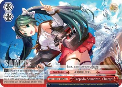 Torpedo Squadron Charge KC/S25-E127 CC KanColle Card