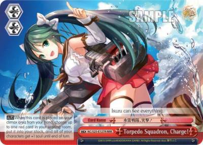 Torpedo Squadron Charge RRR KC/S25-E127R RRR KanColle Card