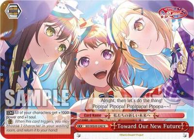 Toward Our New Future BD/WE49-E40 BanG Dream! 10th Anniversary! Premium Booster Card