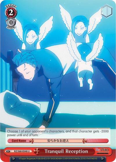 Tranquil Reception RZ/S68-E048 U Re:ZERO Memory Snow Card