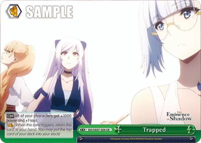 Trapped EIS/SX07-026 The Eminence in Shadow Card