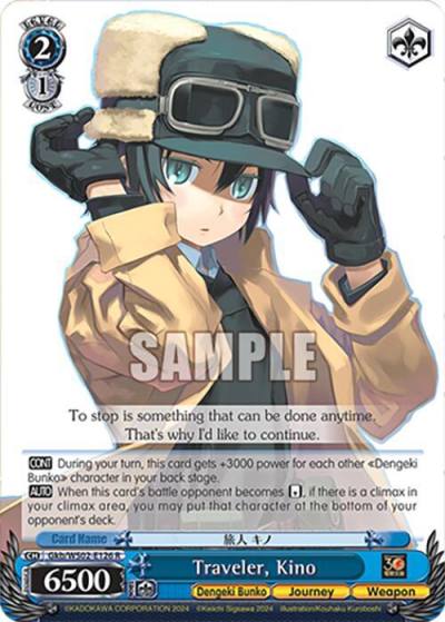 Traveler Kino Gkb/WS02-E126 R Dengeki Bunko Card