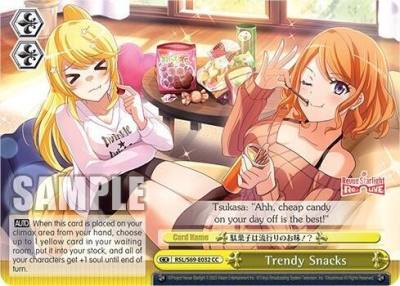 Trendy Snacks RSL/S69-E032 CC Revue Starlight -Re LIVE- Card