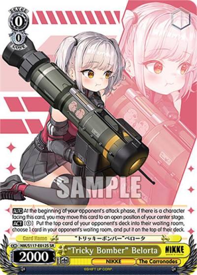 Tricky Bomber Belorta SR NIK/S117-E012S SR GODDESS OF VICTORY: NIKKE Card