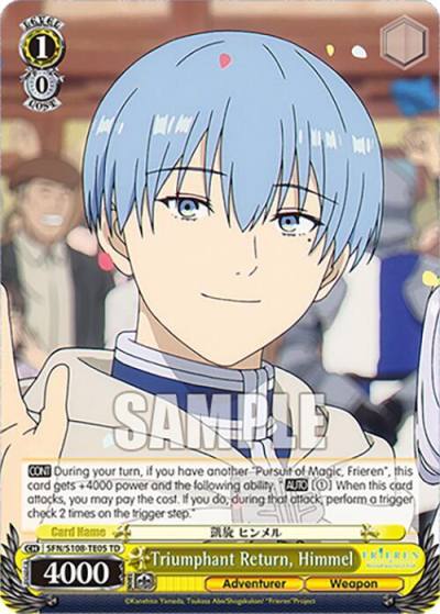 Triumphant Return Himmel SFN/S108-TE05 TD Frieren: Beyond Journey’s End Card