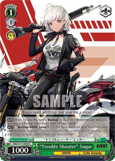Trouble Shooter Sugar NIK/S117-E050 C GODDESS OF VICTORY: NIKKE Card