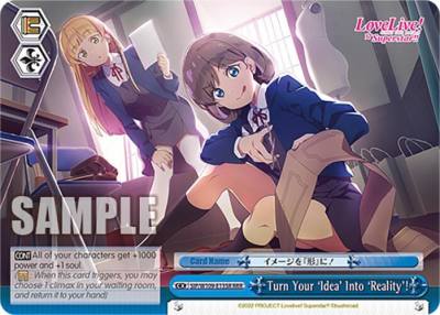 Turn Your Idea Into Reality RRR SIP/W109-E135R RRR Love Live! School idol festival 2 MIRACLE LIVE! Card