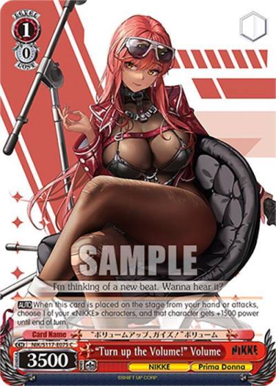 Turn up the Volume Volume NIK/S117-E075 C GODDESS OF VICTORY: NIKKE Card