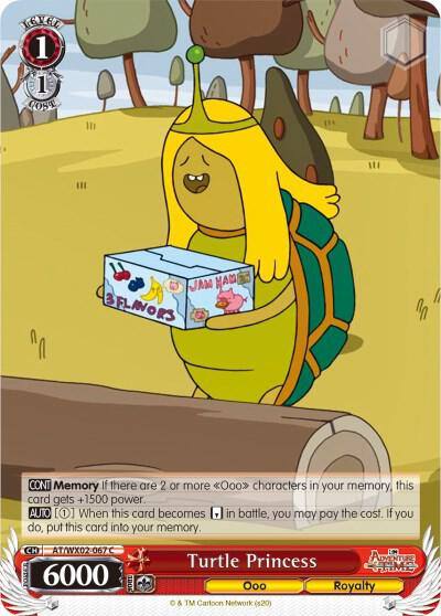 Turtle Princess AT/WX02-067 C Adventure Time Card
