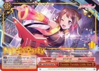 Twinkle Twinkle Little Star BD/W54-E106 PR BanG Dream! Girls Band Party! Card