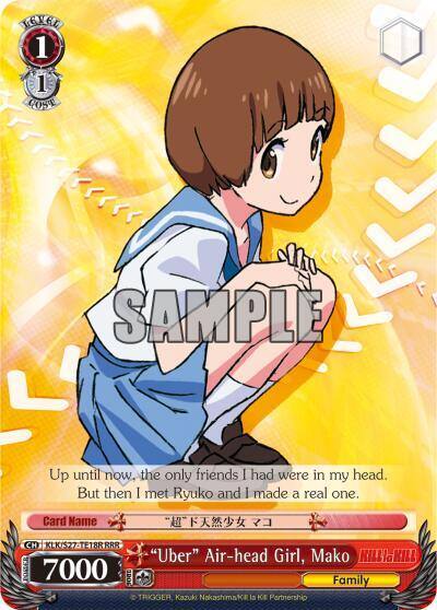 Uber Air head Girl Mako RRR KLK/S27-TE18R RRR KILL la KILL Card