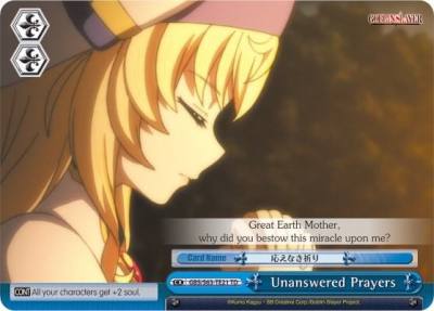 Unanswered Prayers GBS/S63-TE21 TD Goblin Slayer Card