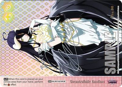 Uncontrollable Emotions SIR OVL/SE51-E61SIR SIR Nazarick: Tomb of the Undead Vol.3 Extra Booster Card