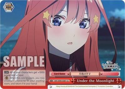 Under the Moonlight 5HY/W90-E081 CC The Quintessential Quintuplets 2 Card