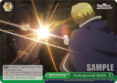 Underground Battle EIS/SX07-027 The Eminence in Shadow Card