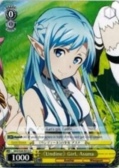 Undine Girl Asuna SAO/S26-E012 C Sword Art Online Vol.2 Card