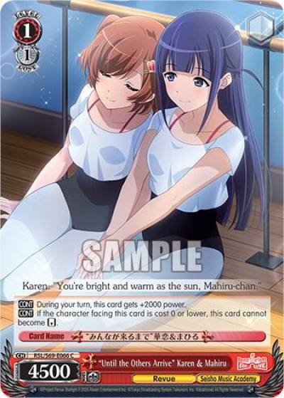 Until the Others Arrive Karen and Mahiru RSL/S69-E066 C Revue Starlight -Re LIVE- Card