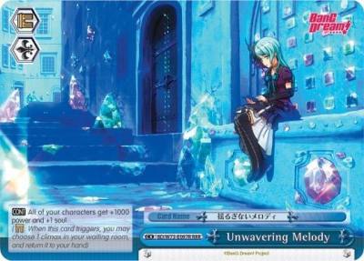 Unwavering Melody RRR BD/W73-E097R RRR BanG Dream! Vol.2 Card