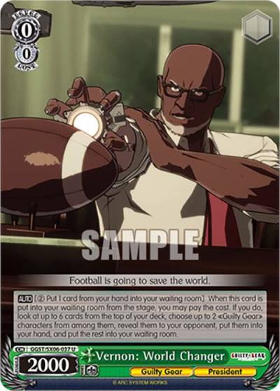 Vernon World Changer GGST/SX06-037 U Guilty Gear -Strive- Card