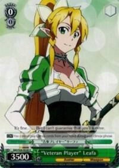 Veteran Player Leafa SAO/S26-E028 U Sword Art Online Vol.2 Card