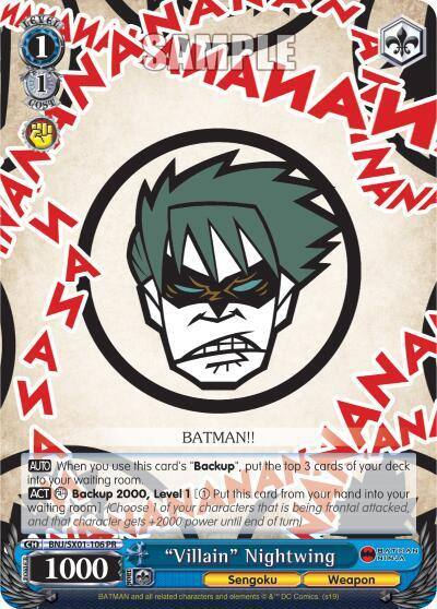 Villain Nightwing BNJ/SX01-106 PR Batman Ninja Card