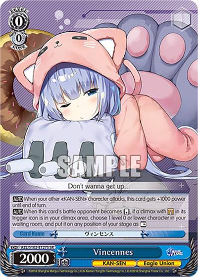 Vincennes SR AZL/S102-E127S SR Azur Lane Card