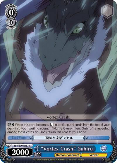 Vortex Crash Gabiru TSK/S70-E087 C That Time I Got Reincarnated as a Slime Card